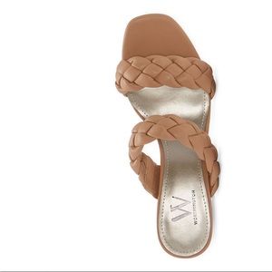 Nude Block Heel Sandals